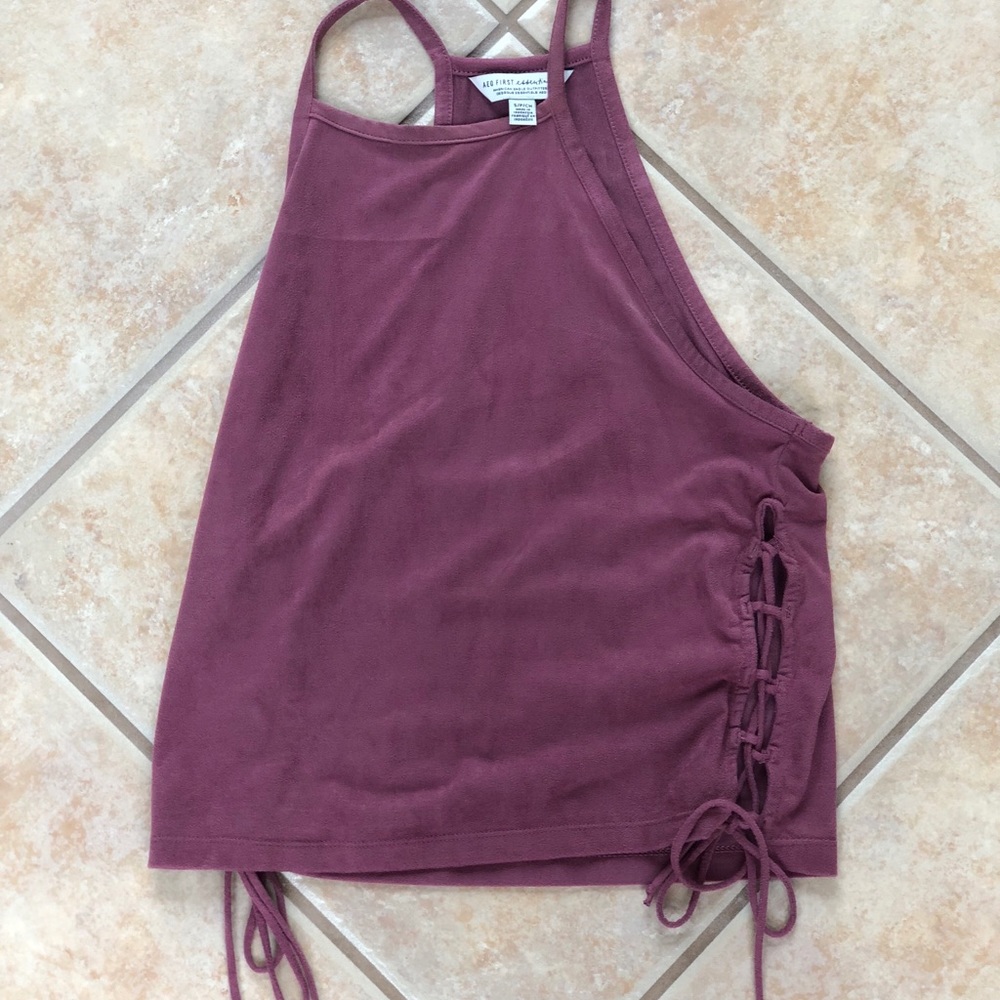 Velvet pink tank top!